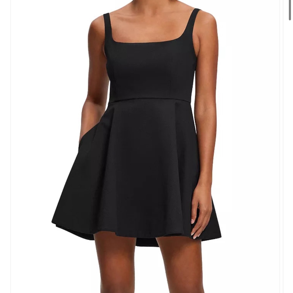 Theory Black Mini Dress